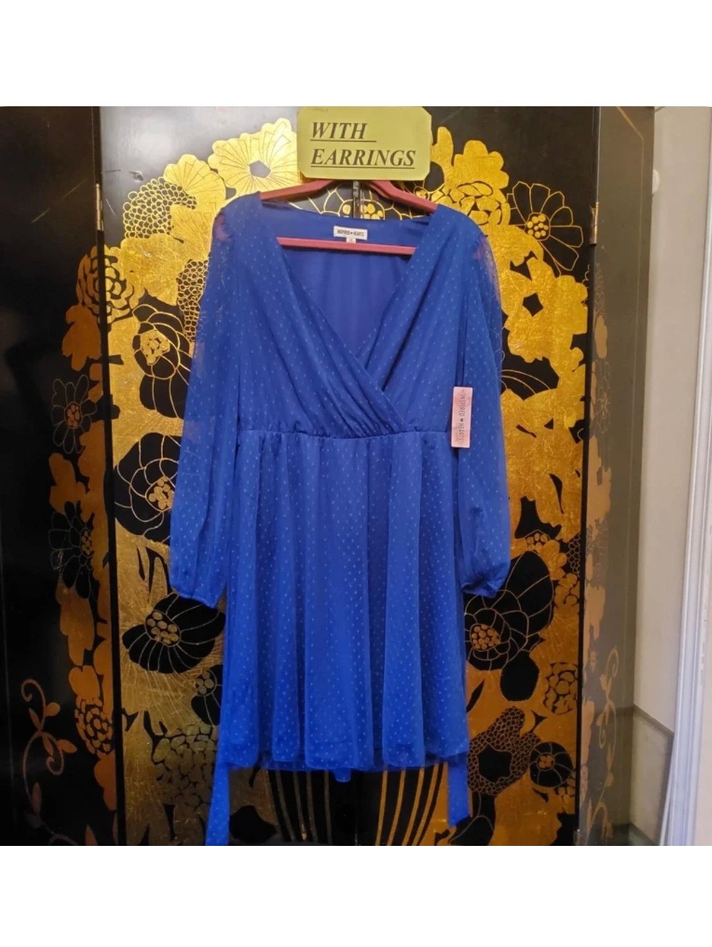 N XL Inspired Dress & BJ Earrings